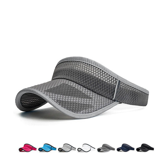 Unisex Breathable Mesh Sun Visor Hat