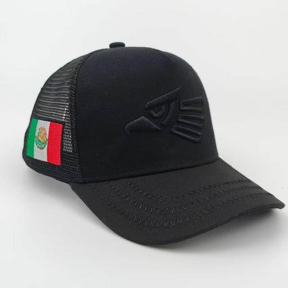 Funny Golf Trucker Hat for Men – American Flag Patch, Breathable Mesh Adjustable Snapback Cap