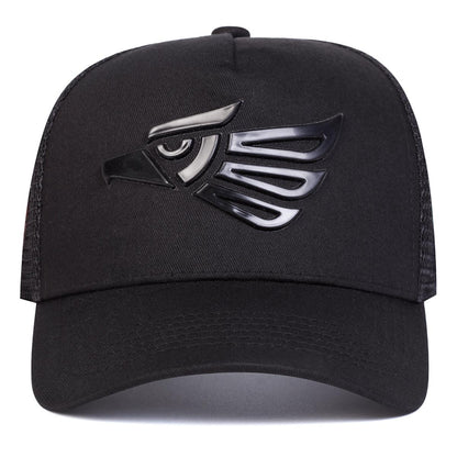 Unisex Eagle Label Breathable Mesh Sunscreen Baseball Cap