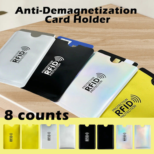 Slim Anti-theft RFID Blocking Sleeves Set – Credit Card & ID Protection Sleeves