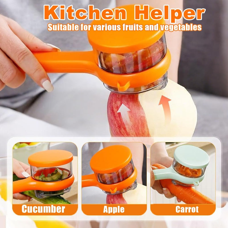 Upgrade Vegetable Peeler with Built-in Collection Container