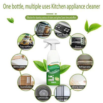 Natural Enzyme Kitchen Cleaner – Fast Grease Removal for Everyday Kitchen Cleaning, 318ml