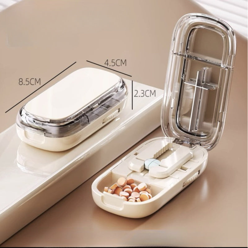 [1/2 + 1/4 medicine cutter] / white