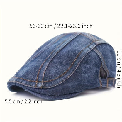 Unisex Vintage Beret Cap
