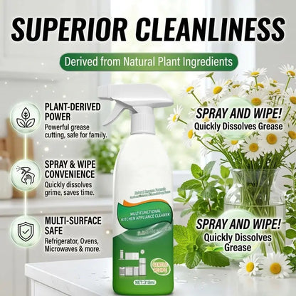 Natural Enzyme Kitchen Cleaner – Fast Grease Removal for Everyday Kitchen Cleaning, 318ml