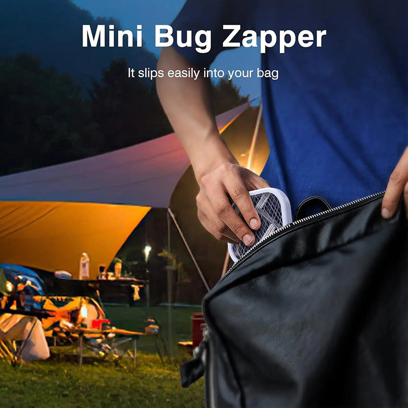 2-in-1 UV Mosquito Swatter Lamp