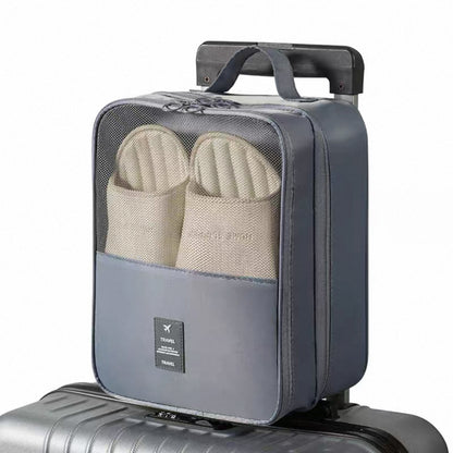 Mesh Travel Shoe Bag with Luggage Strap