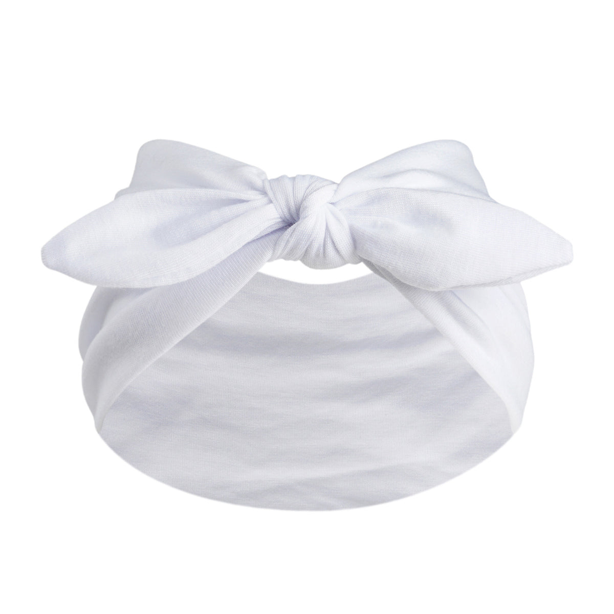 Women's Wide Bunny Bow Headband | Soft Stretch Hair Band