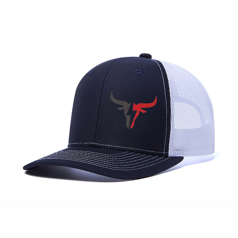 Western Bull Trucker Hat – Breathable Mesh Baseball Cap