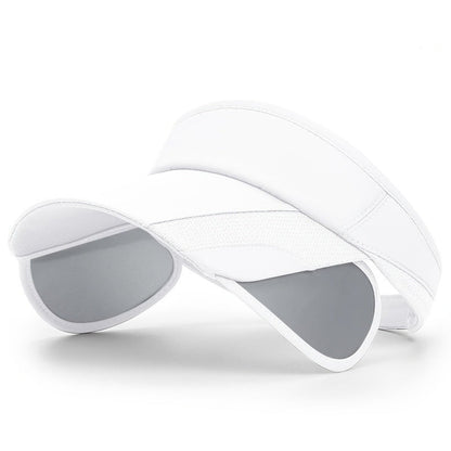 Retractable Side Panel Sun Visor Hat – Breathable Open-Top Adjustable Unisex