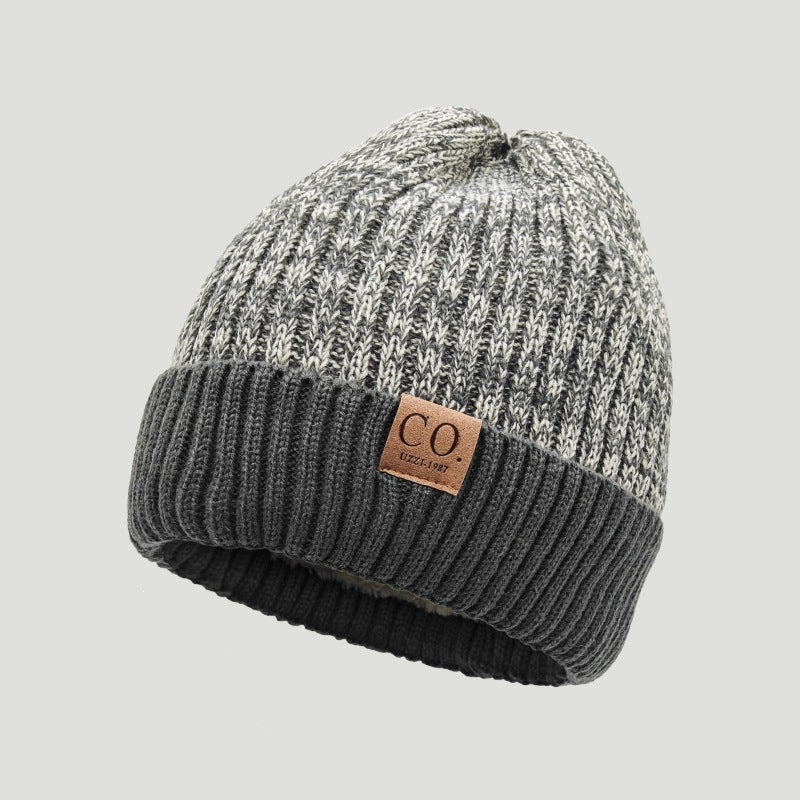 ❄️ Fleece-Lined Winter Beanie | Cozy Ribbed Knit Hat