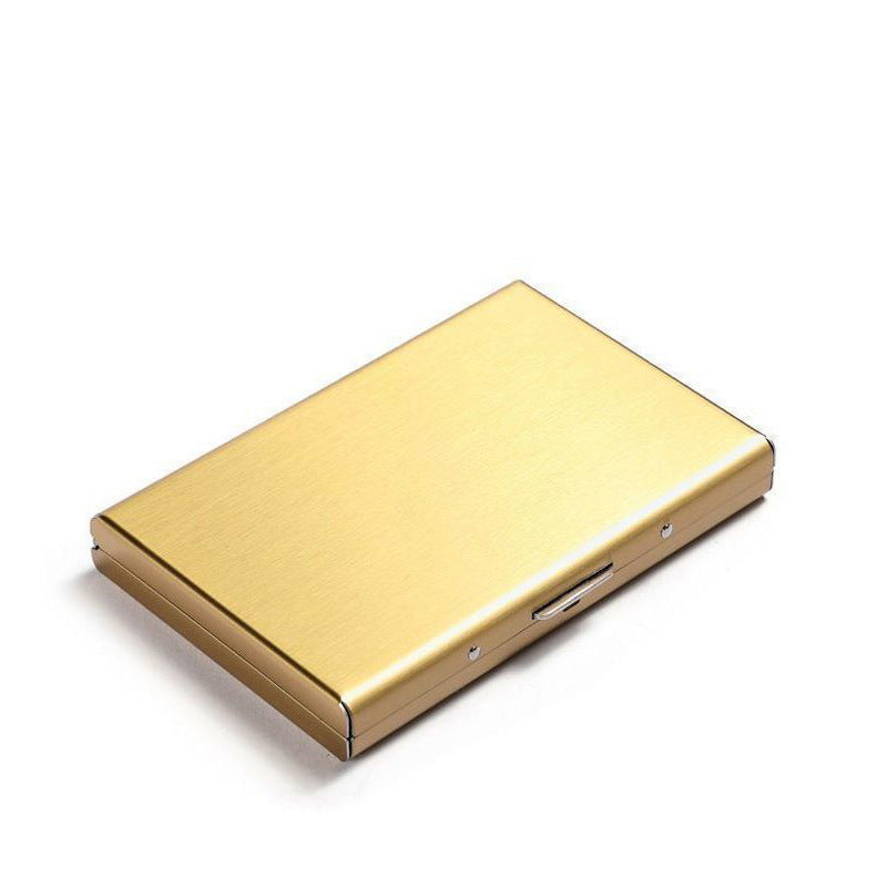 RFID Blocking Stainless Steel Metal Card Holder
