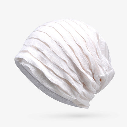 Women's Lightweight Ruffle Turban Hat | Easy Slip-On Style