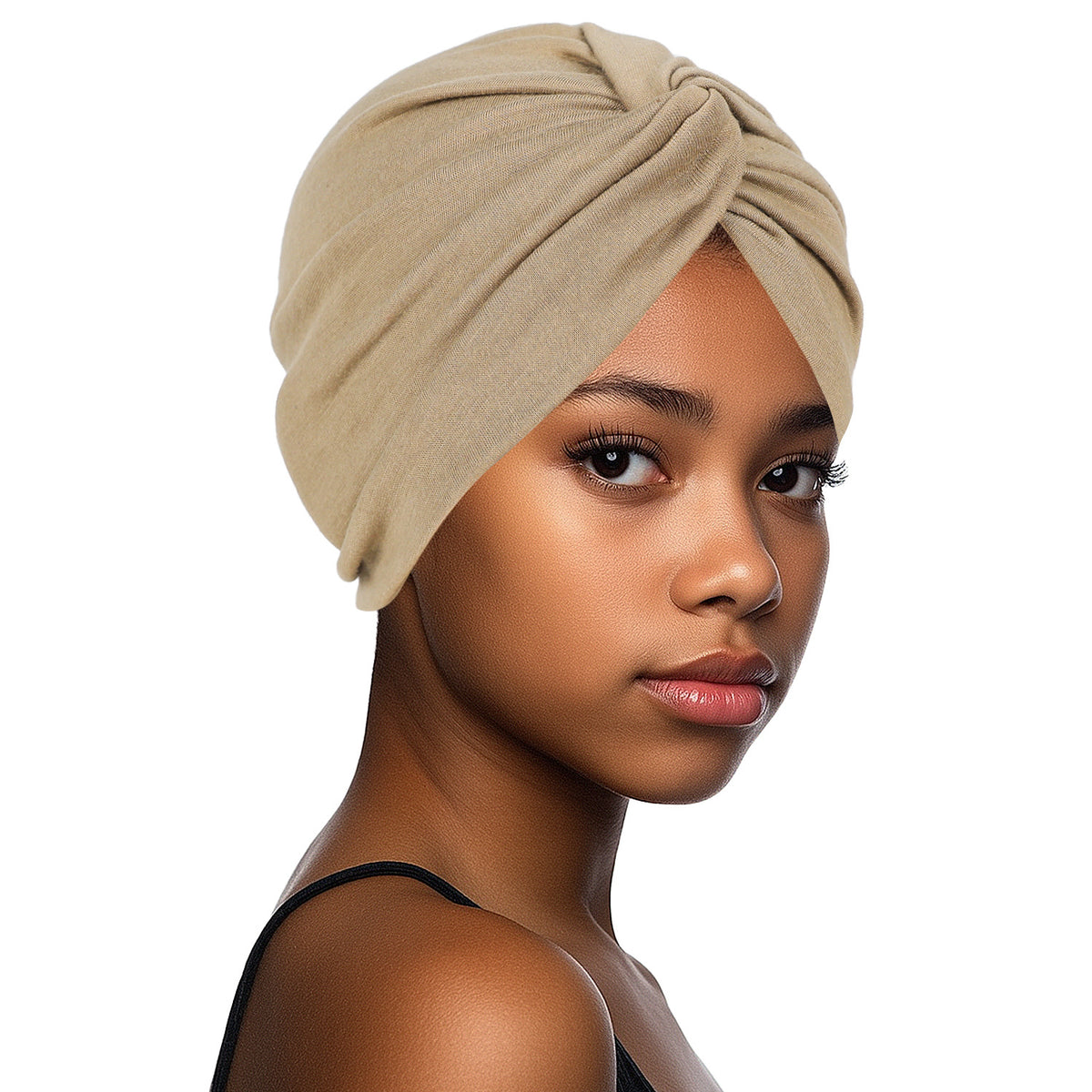 Soft Pre-Tied Stretch Turban Headwrap