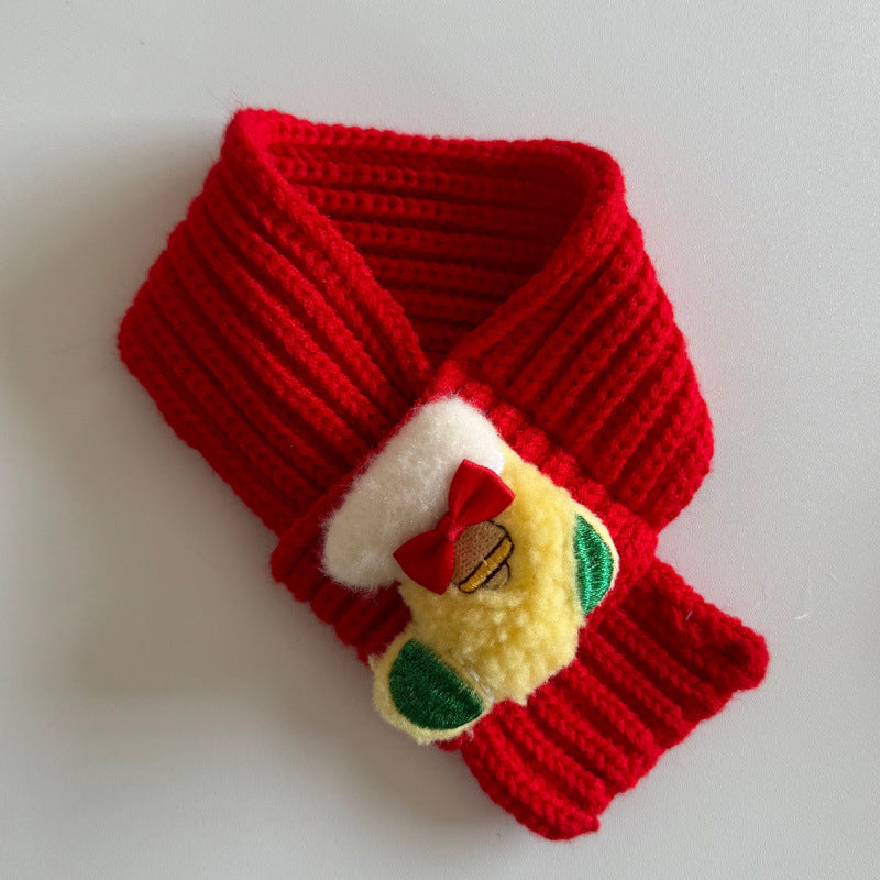 🎄 Christmas Knit Pet Scarf for Cats & Dogs | Cute Holiday Neckwear