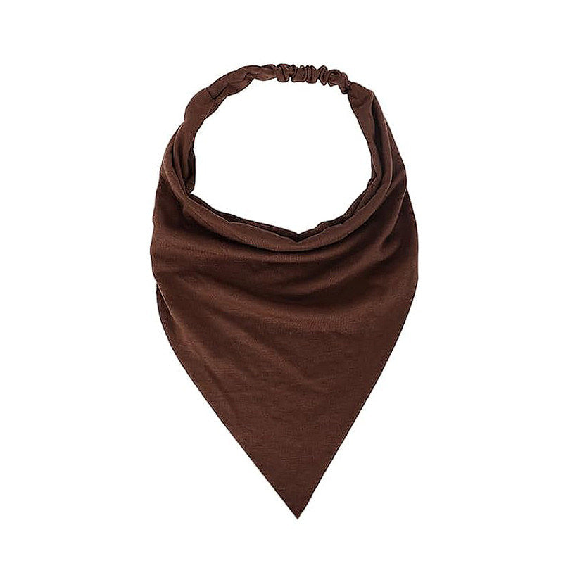 Elastic Back Triangle Hair Scarf for Women