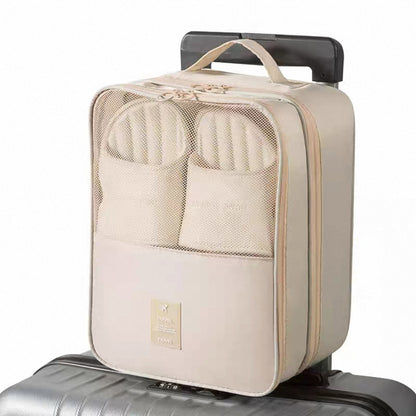 Mesh Travel Shoe Bag with Luggage Strap