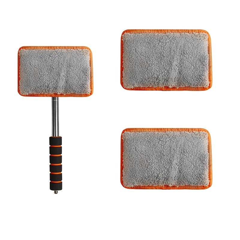 Extendable Microfiber Car Window Cleaner Brush