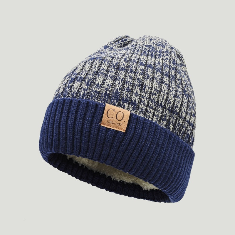 ❄️ Fleece-Lined Winter Beanie | Cozy Ribbed Knit Hat