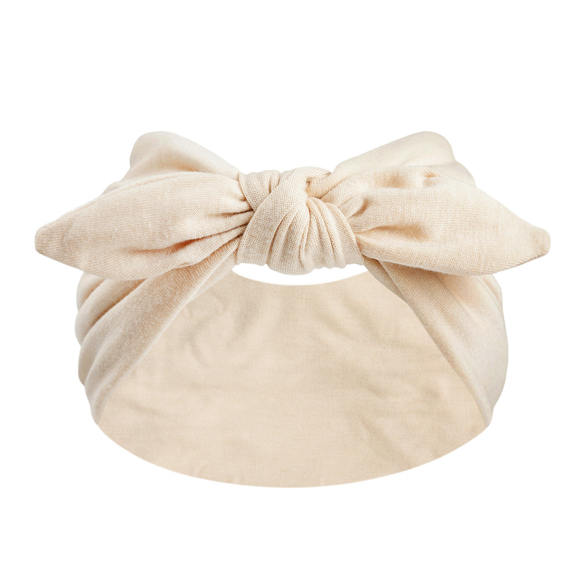 Women's Wide Bunny Bow Headband | Soft Stretch Hair Band