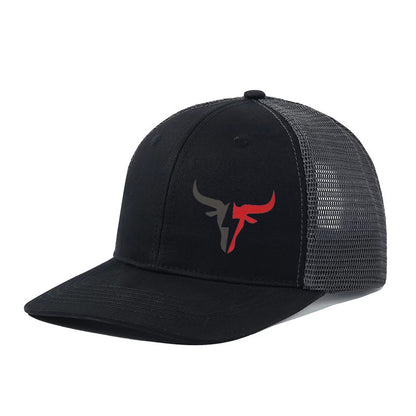 Western Bull Trucker Hat – Breathable Mesh Baseball Cap