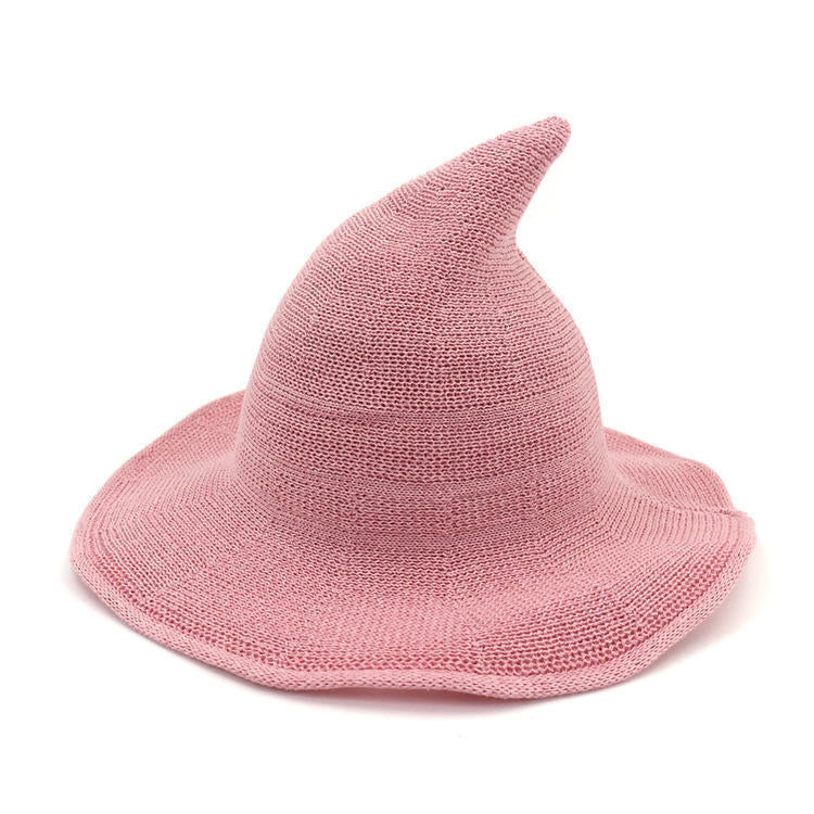 Witch Hat for Women — Soft Knit Halloween & Fall Style Hat, 13 Colors
