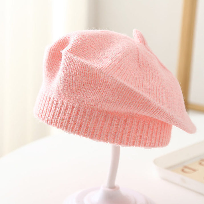Baby Knit Beret Hat for Toddlers