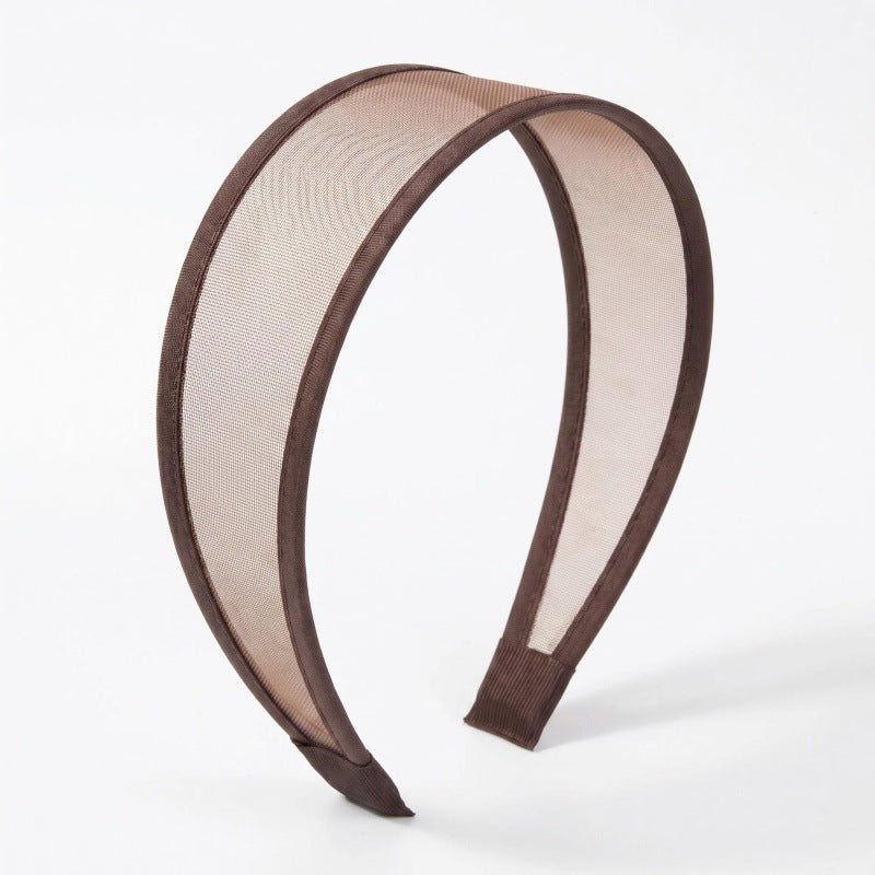 Wide Mesh Non Slip Hair Hoop Headband
