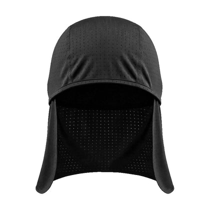 UV Protection Neck Flap Cap Breathable Mesh Sun Protection Hat Outdoor Sports Cycling Running Head Cover