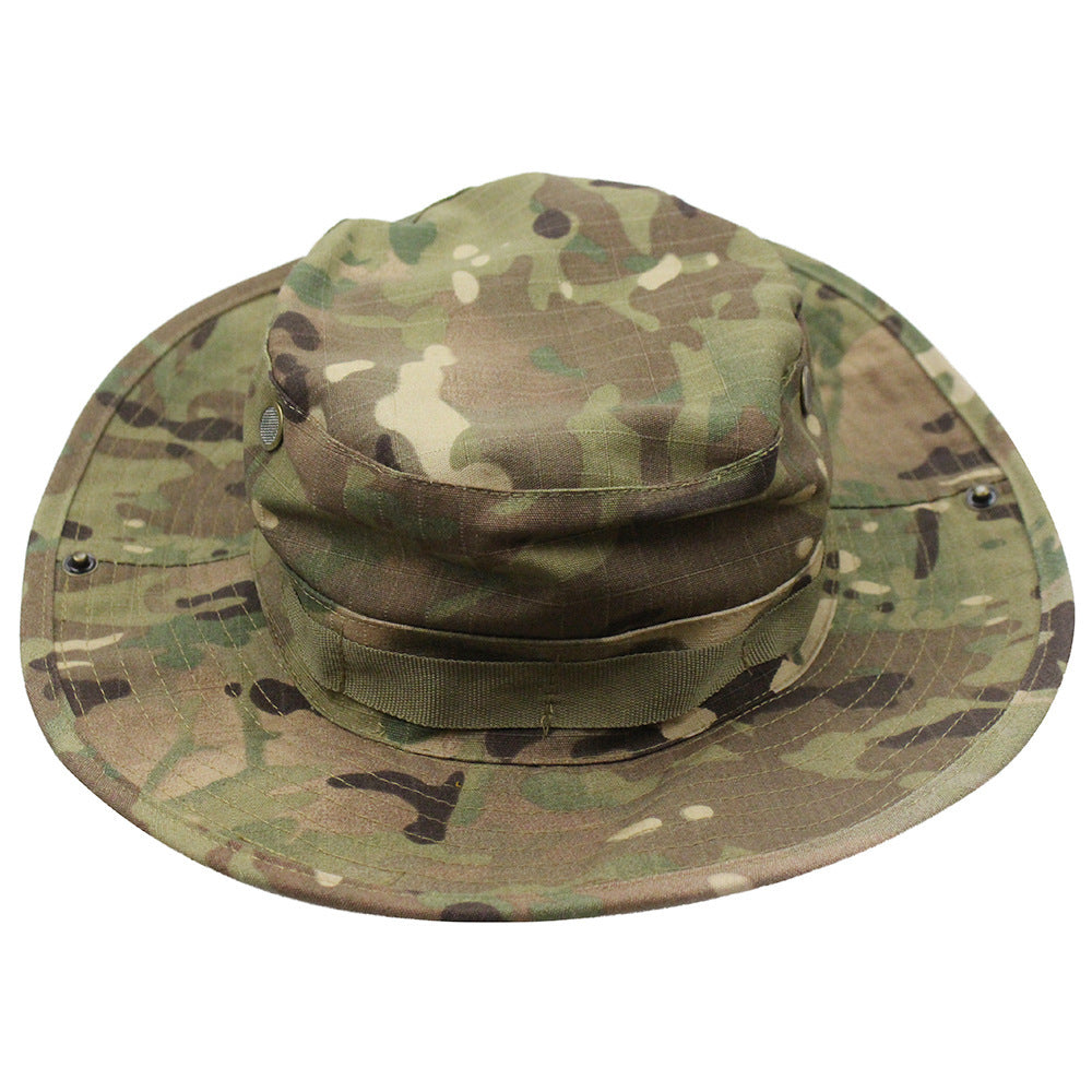 Men's Outdoor Boonie Sun Hat — 360° Shade, Ventilation Eyelets, 8 Colors