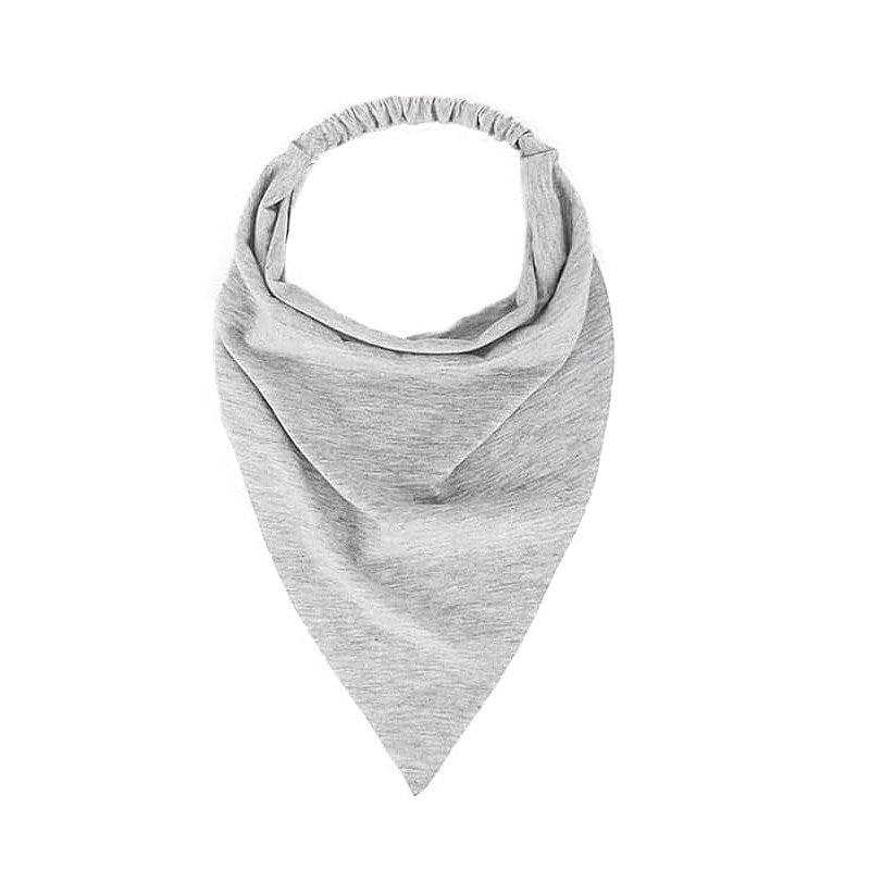 Elastic Back Triangle Hair Scarf for Women
