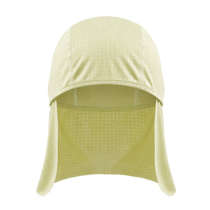 UV Protection Neck Flap Cap Breathable Mesh Sun Protection Hat Outdoor Sports Cycling Running Head Cover