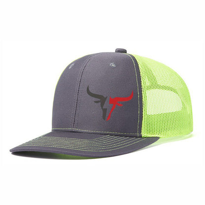 Western Bull Trucker Hat – Breathable Mesh Baseball Cap