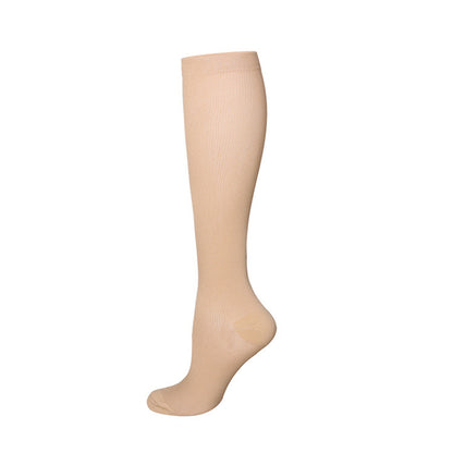 Zip Up Knee High Compression Socks