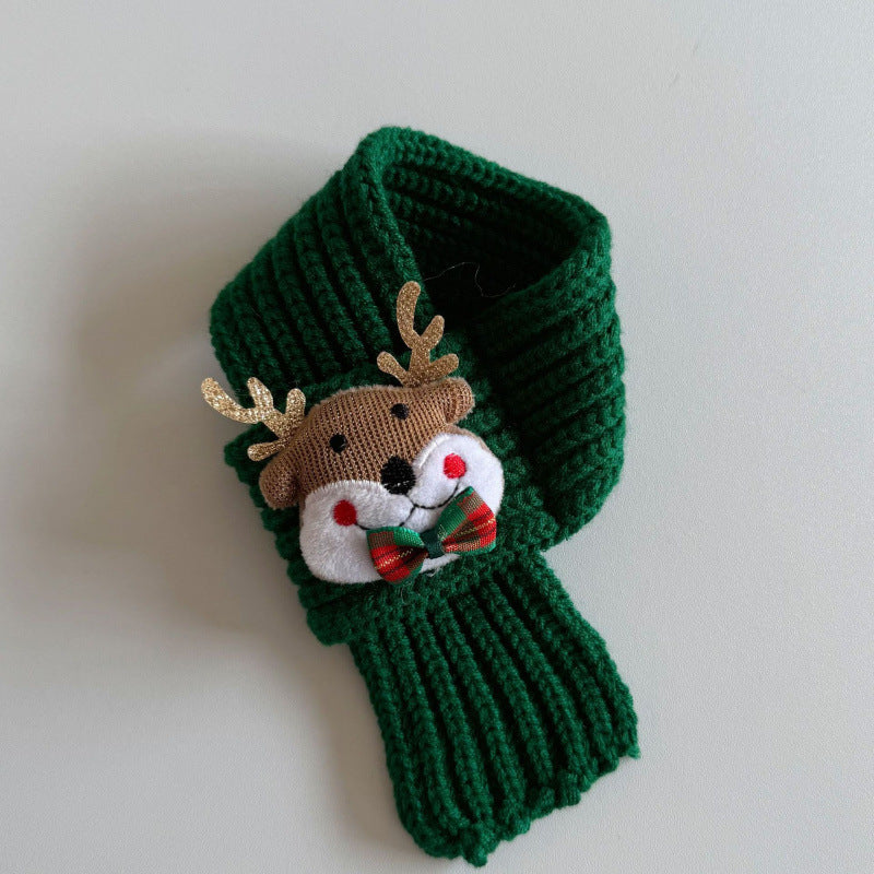 🎄 Christmas Knit Pet Scarf for Cats & Dogs | Cute Holiday Neckwear