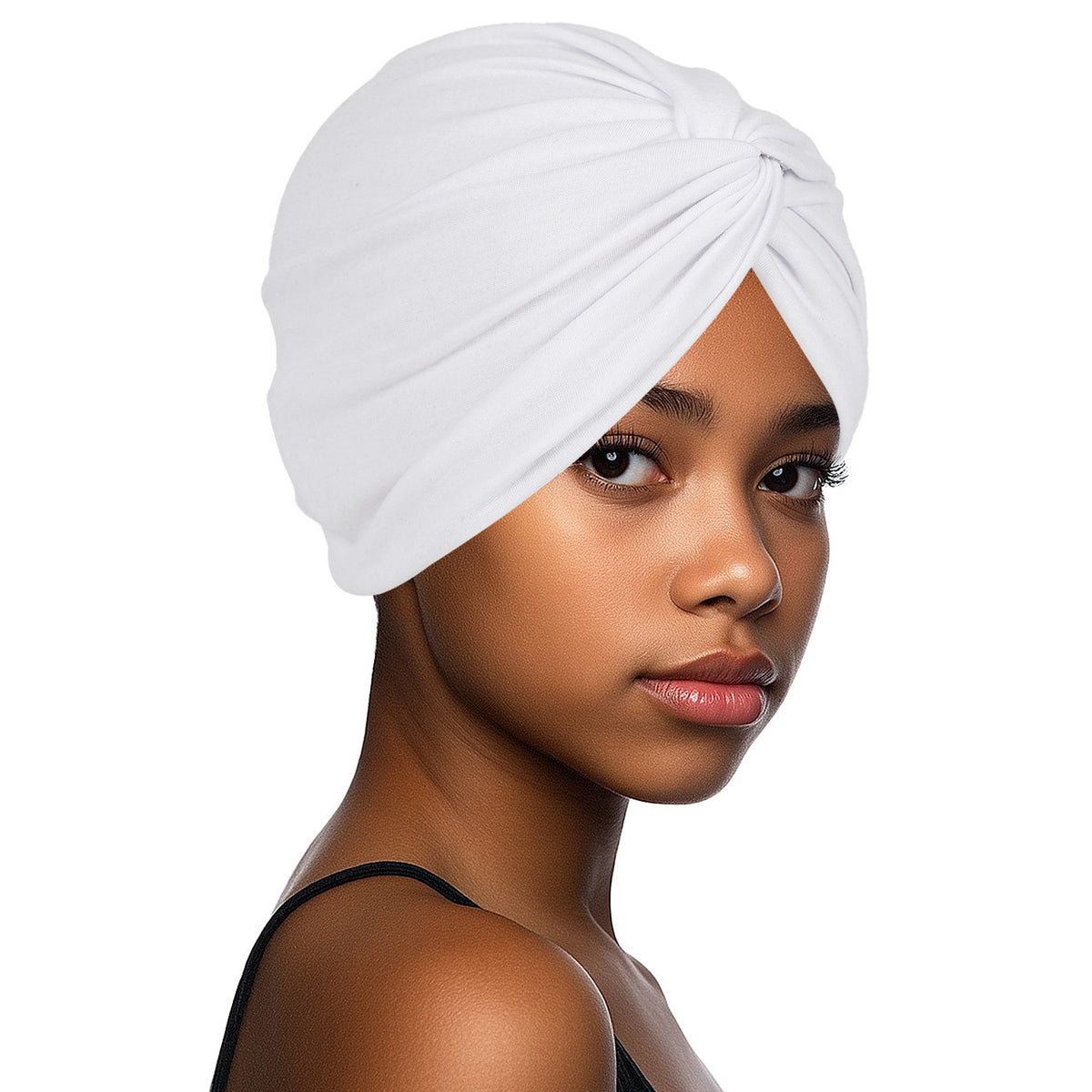 Soft Pre-Tied Stretch Turban Headwrap