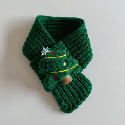 🎄 Christmas Knit Pet Scarf for Cats & Dogs | Cute Holiday Neckwear