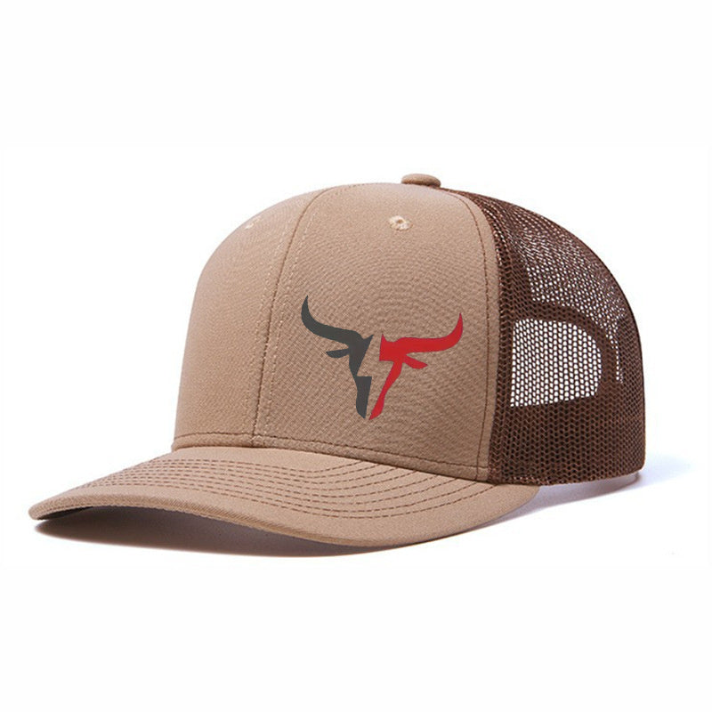 Western Bull Trucker Hat – Breathable Mesh Baseball Cap