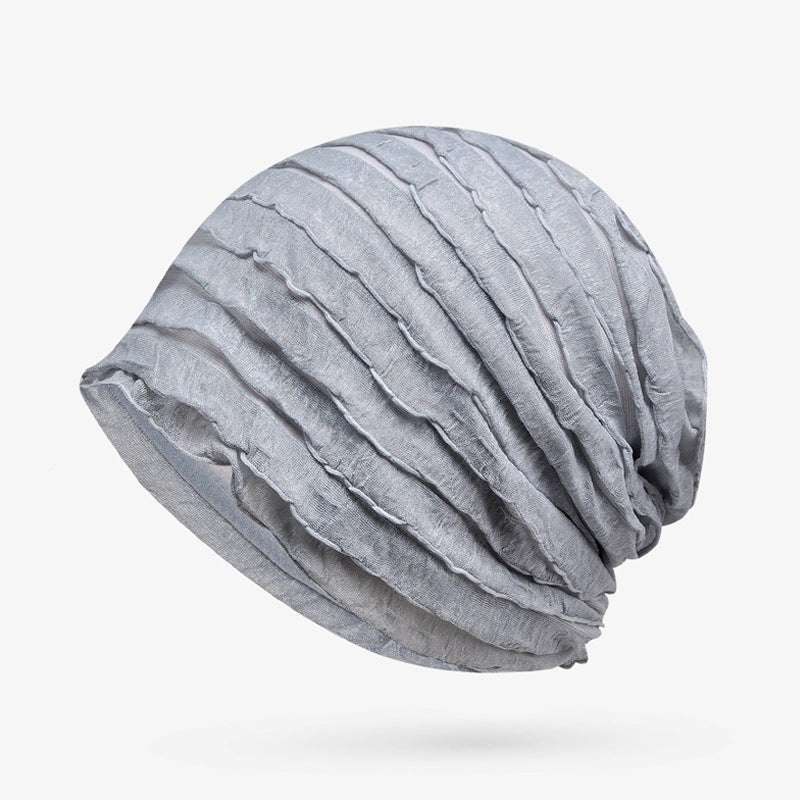 Women's Lightweight Ruffle Turban Hat | Easy Slip-On Style