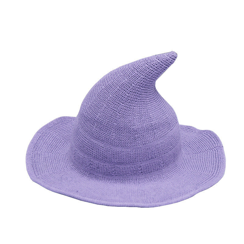 Witch Hat for Women — Soft Knit Halloween & Fall Style Hat, 13 Colors
