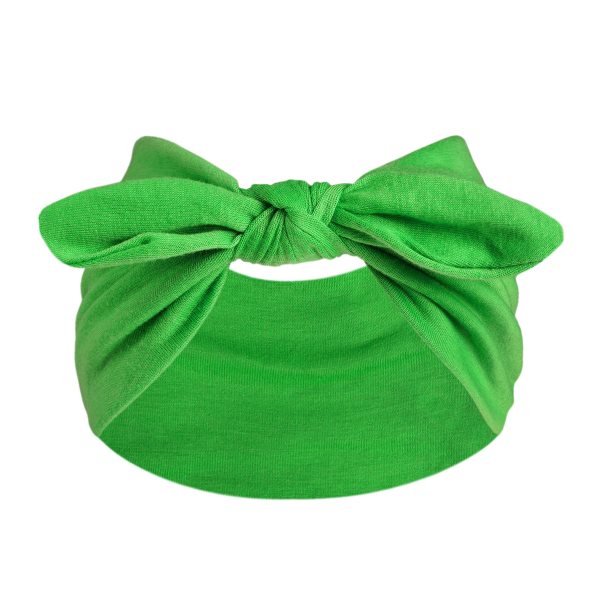 Women's Wide Bunny Bow Headband | Soft Stretch Hair Band
