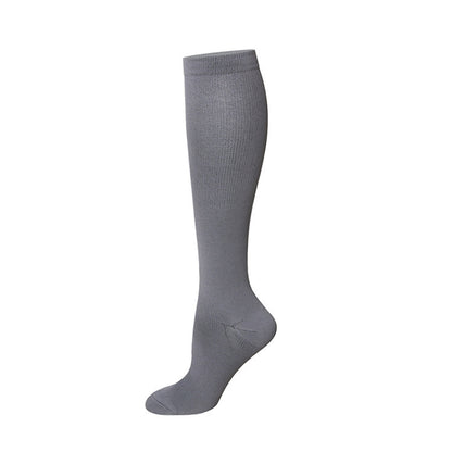 Zip Up Knee High Compression Socks