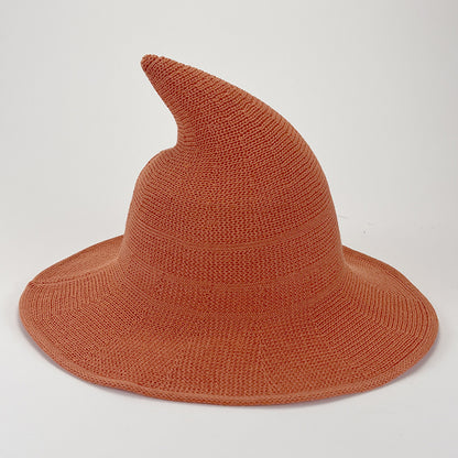Witch Hat for Women — Soft Knit Halloween & Fall Style Hat, 13 Colors