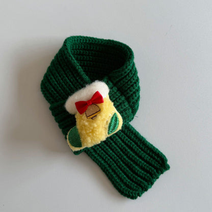 🎄 Christmas Knit Pet Scarf for Cats & Dogs | Cute Holiday Neckwear