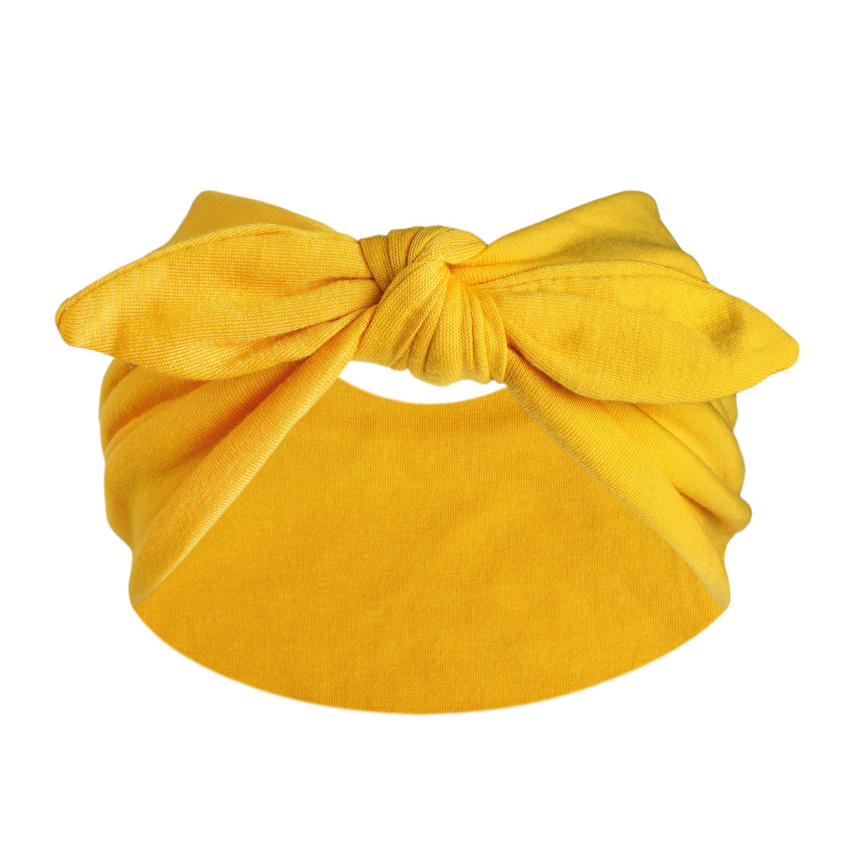 Women's Wide Bunny Bow Headband | Soft Stretch Hair Band