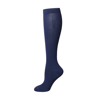 Zip Up Knee High Compression Socks