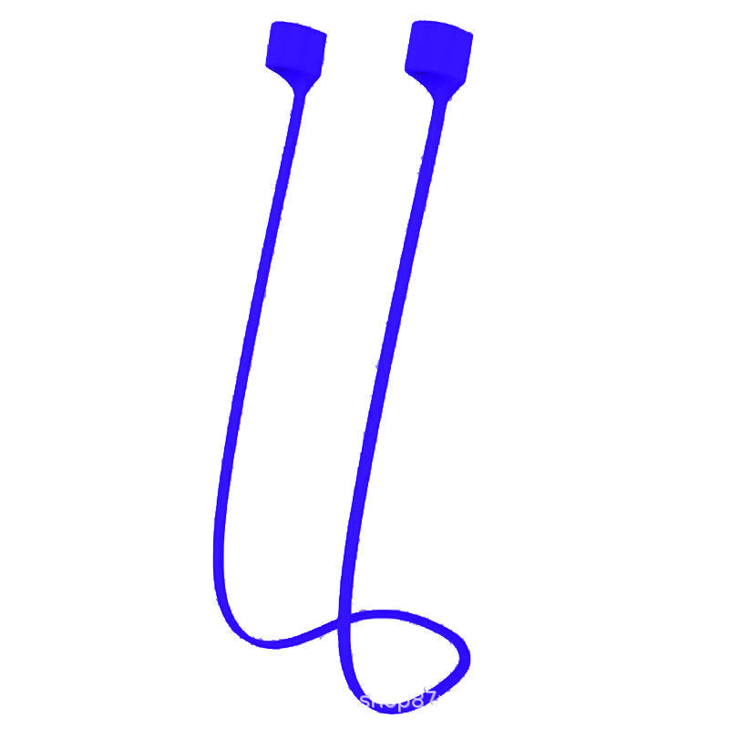 Anti Lost Silicone Earbuds Strap Wireless Earphone Neck Lanyard