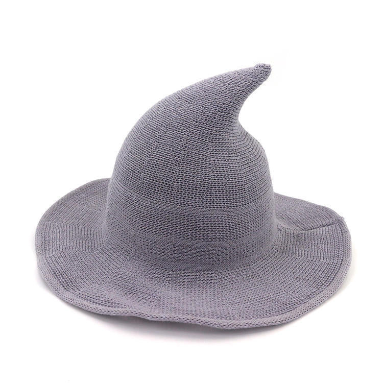 Witch Hat for Women — Soft Knit Halloween & Fall Style Hat, 13 Colors