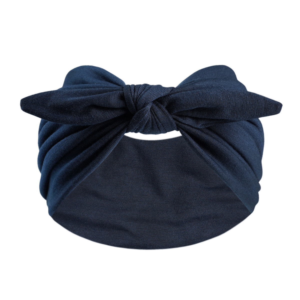 Women's Wide Bunny Bow Headband | Soft Stretch Hair Band