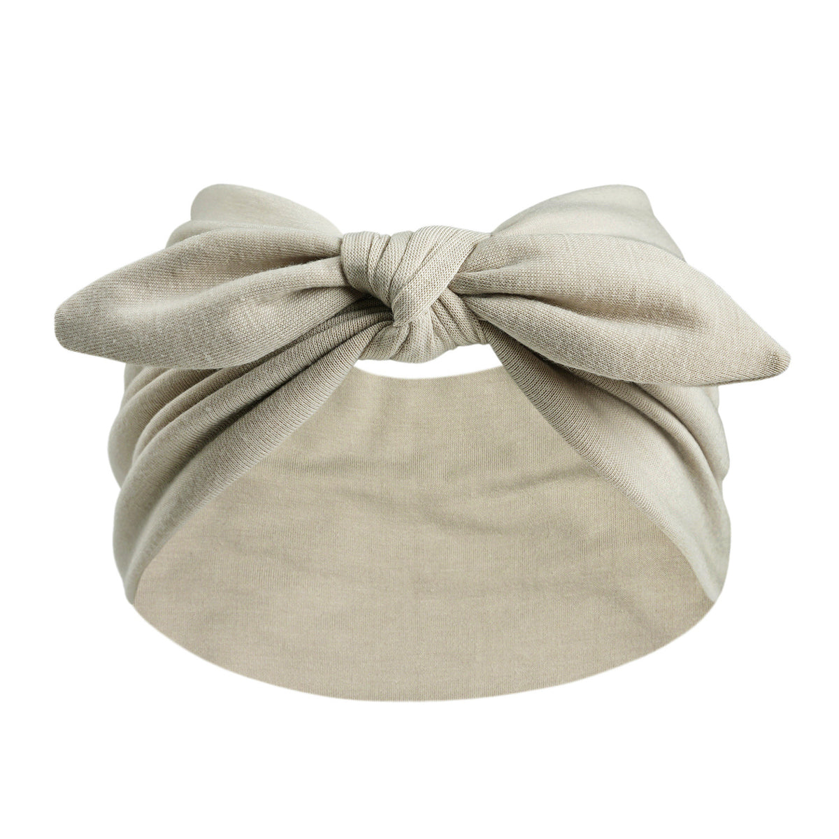 Women's Wide Bunny Bow Headband | Soft Stretch Hair Band